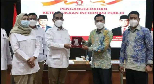 DPC Gerindra Demak Siap Terapkan Keterbukaan Informasi Publik 