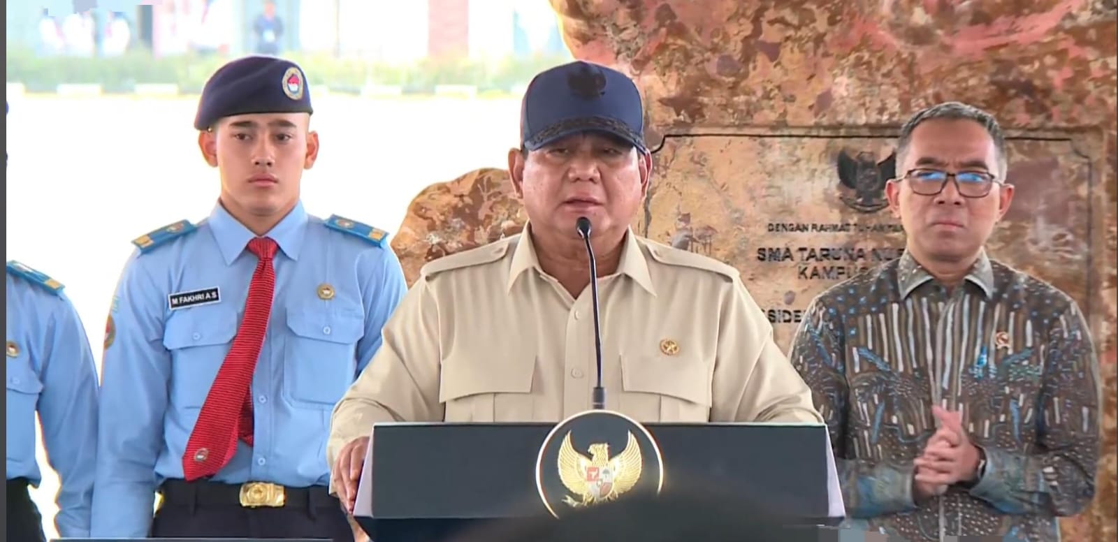 Resmikan Sekolah Taruna di Malang, Prabowo Tegaskan Pendidikan sebagai Pilar Pembangunan Bangsa