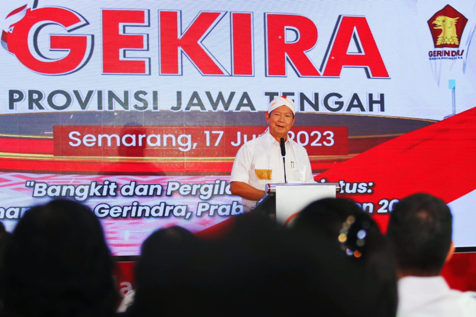 Lantik Organisasi Gekira Jawa Tengah, Hashim Minta Valerie Cs Kerja Keras Menangkan Gerindra dan Prabowo