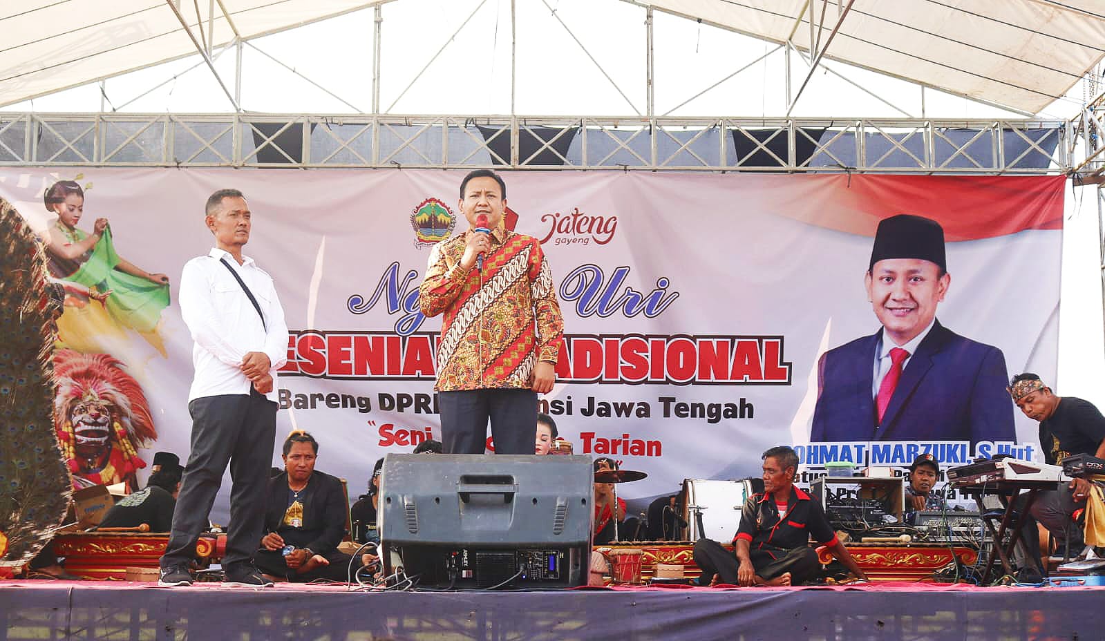 Rohmat Marzuki Gandeng Masyarakat; Lestarikan Kesenian Tradisional
