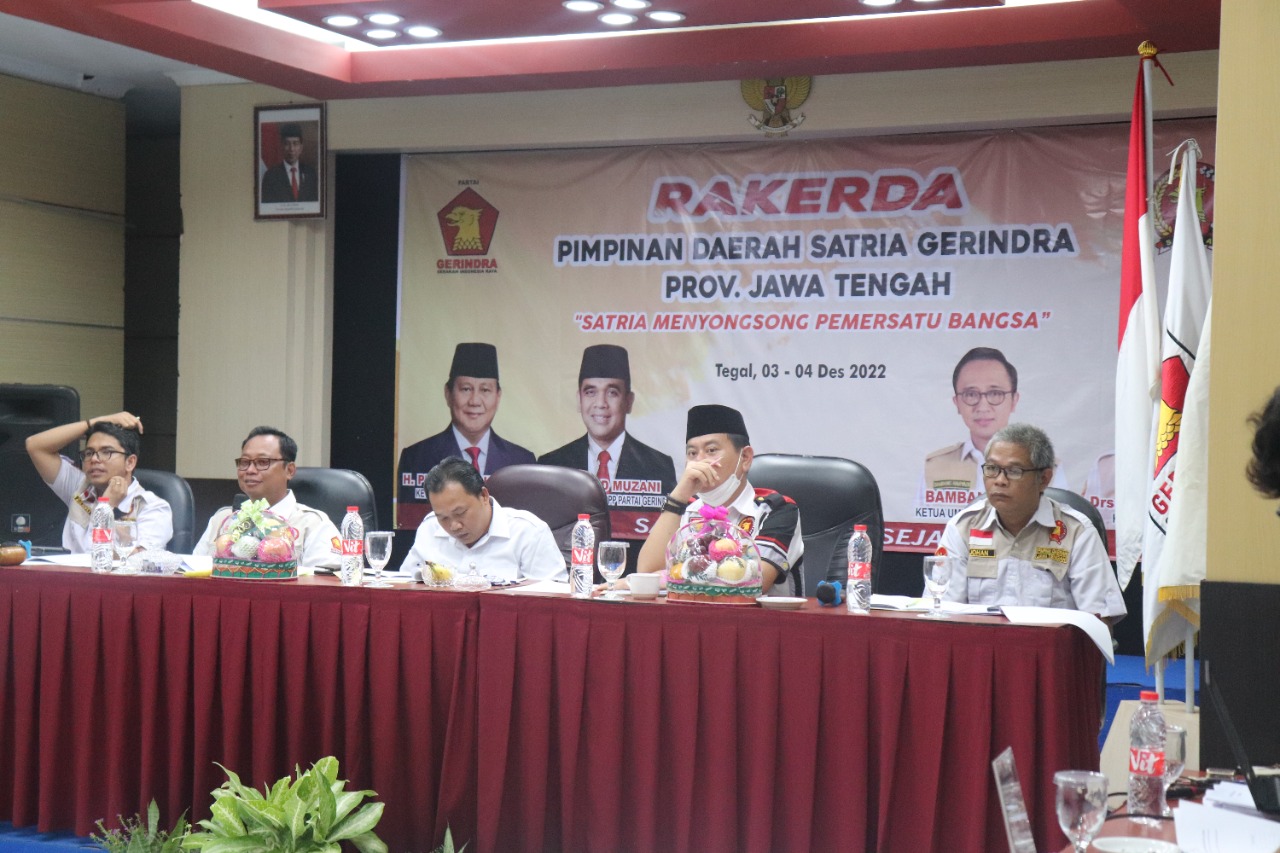 HASIL RAKERDA PD SATRIA JATENG: PC Satria se-Jawa Tengah Siap memenangkan Prabowo di Pilpres 2024