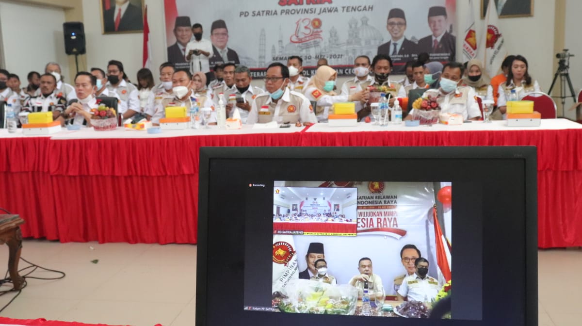 Peringatan HUT-13 SATRIA serentak secara virtual se-Indonesia